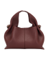 Mini Numero Neuf, &pound;275, Handbags, Burgundy, Leather, Back view